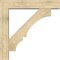 Ekena Millwork Balboa Block Rough Sawn Bracket w/ Offset Brace, Douglas Fir, 8"W x 42"D x 42"H BKT0806X42X42BOA05RDF - alternate 2
